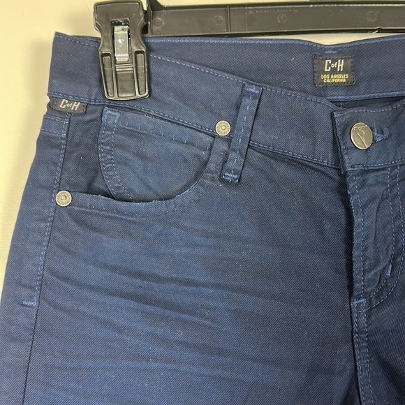 Citizen of Humanity Dani Cropped Straight Leg Pants Blue Size 24 - Picture 4 of 14